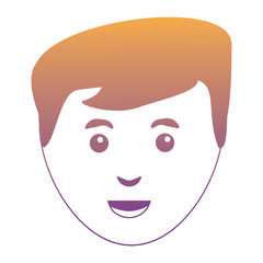 cartoon man icon