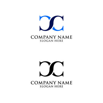 Letter CC business logo design