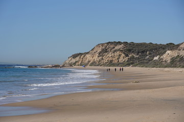 Fototapeta na wymiar Southern California Beach