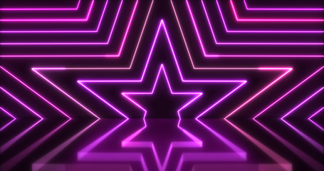 Glowing Neon Lights Backgrounds