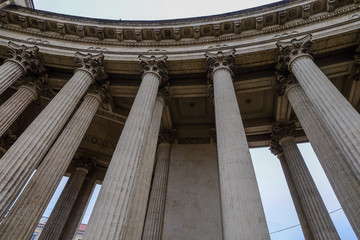 Fototapeta premium Kazan Cathedral in Saint Petersburg, Russia