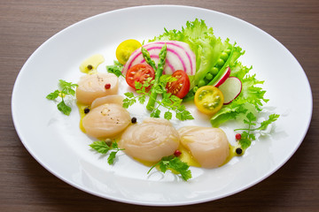 ホタテのカルパッチョ