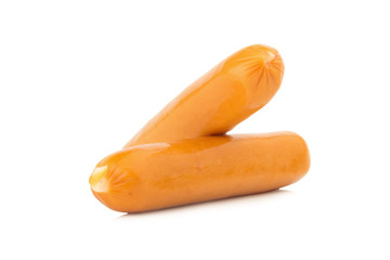 sausage isolated on white background