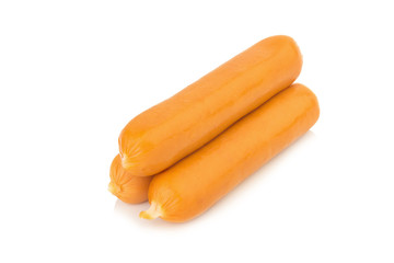 sausage isolated on white background