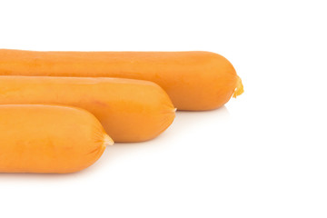 sausage isolated on white background