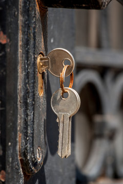 Keys in the locked