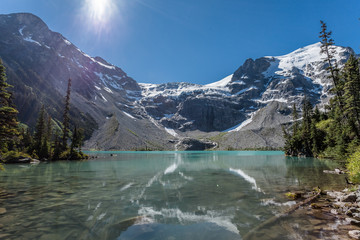 Fototapeta na wymiar National Park Canada, Canadian Rocky Mountains