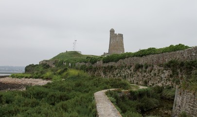 fort de la Hougue,tour Vauban et fortifications,Saint-Vaast-la-Hougue,Manche,Cotentin,Normandie