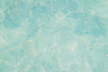 Blue sea background texture