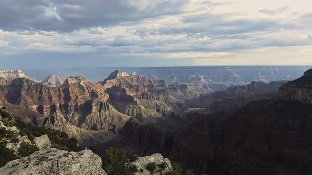Cinematic flight over the Grand Canyon