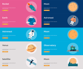 Science and Universe Banner Design