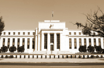 Obraz premium Federal Reserve Building in Washington DC, United States