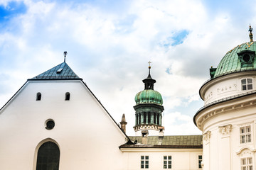Traditional Cathedral building in Old Town Innsbruck, Austria