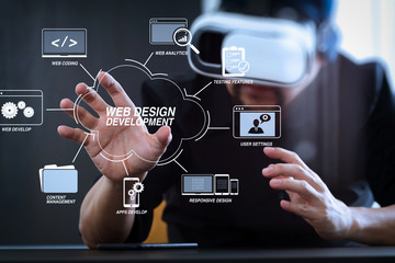 Hand holding Global world telecommunication network connected around planet Earth for internet and worldwide communication technology  Elements of this image furnished by NASA