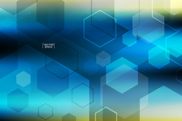 Obraz premium Abstract colorful technology background.Vector.