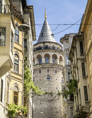 Galata tower, istanbul Turkey