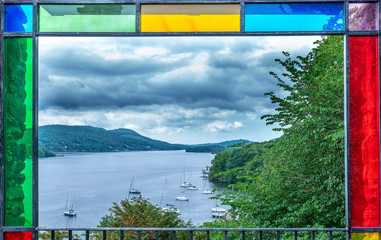 Claife Viewing Station Windermere. Lake District