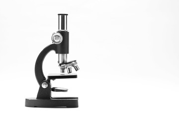 old scientific microscope