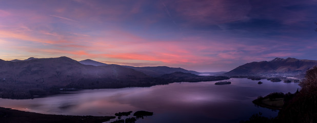 Fototapeta na wymiar Surprise View/ Derwentwater/Lake District