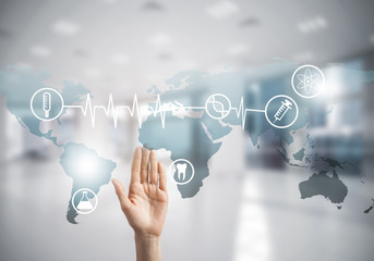 Innovative technologies for science and medicine in use by femal