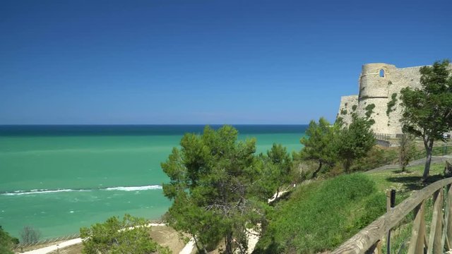 the old castle (Castello Aragonese)