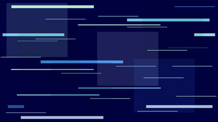 Future Technology Banner Background Car Lights Night City Lines, Stripes. High Speed Connection Internet Technology Hipster Poster. Noise, Communication, Racing Bright Car Lights Vector Background.