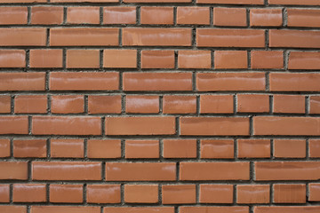 red with black seams stone bricks wall pattern seamless texture background horizontal