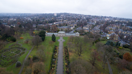 Aerial Drone Shot in Sheffield