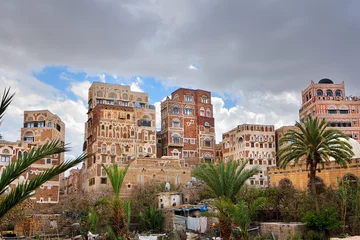 Foto op Plexiglas Capital of Yemen, Sanaa © Oleg Znamenskiy