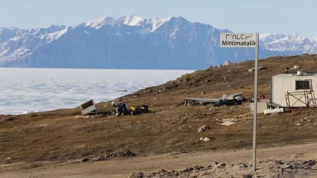Mittimatalik Sign, Pond Inlet Nunavut