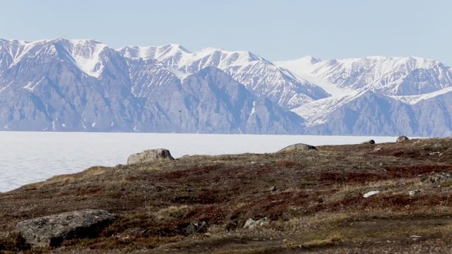 Beautiful landscape of Pond Inlet, Nunavut
