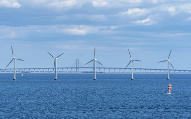 Marine wind park