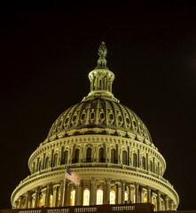 Fototapeta na wymiar Washington DC Capitol building