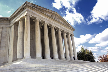 Fototapeta premium Jefferson Memorial in Washington, DC