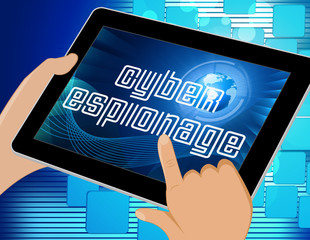 Cyber Espionage Criminal Cyber Attack 3d Illustration