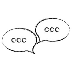 speech bubbles message icon