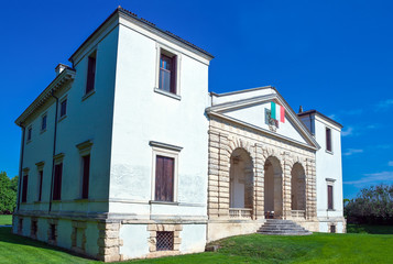 Fototapeta na wymiar Veneto. The villas designed by architect Andrea Palladio