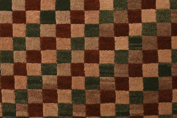 texture of the oriental carpet