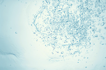 underwater air bubbles texture light blue background