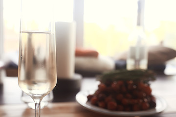glass of white wine