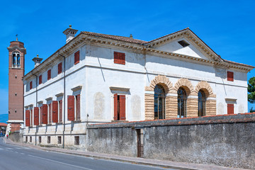 Veneto. The villas designed by architect Andrea Palladio