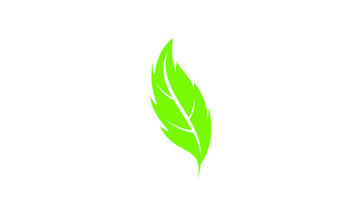 Green leaf logo