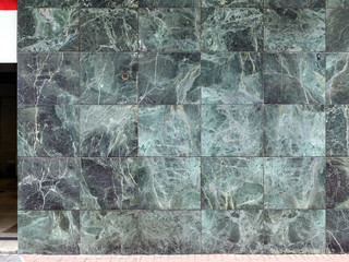 Green Marble Wall