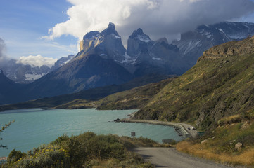 Fototapeta na wymiar Parque Nacional Torres Del Paine, Chile.