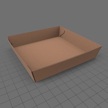 Cardboard Food Tray