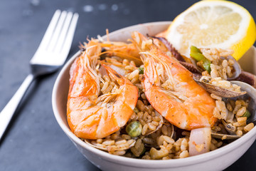 Seafood Paella