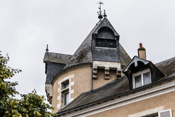 White Tower (La Tour Blanche) on Rue de la Tour Neuve. La Tour Blanche - defensive tower was built in 14th - 15th centuries. Orleans is a city in north-central France, 111 km southwest of Paris.