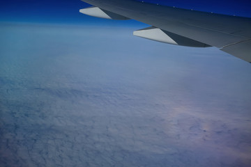 Fototapeta premium View from the airplane window