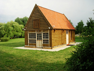 Small historical house.