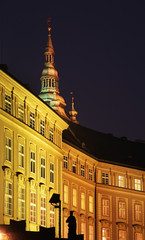 Naklejka premium Prazsky hrad – old town in Prague. Czech Republic